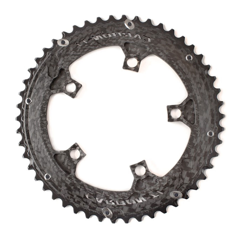 Carbon Ti X-CarboRing Evo 5x110 BCD 12S chainring