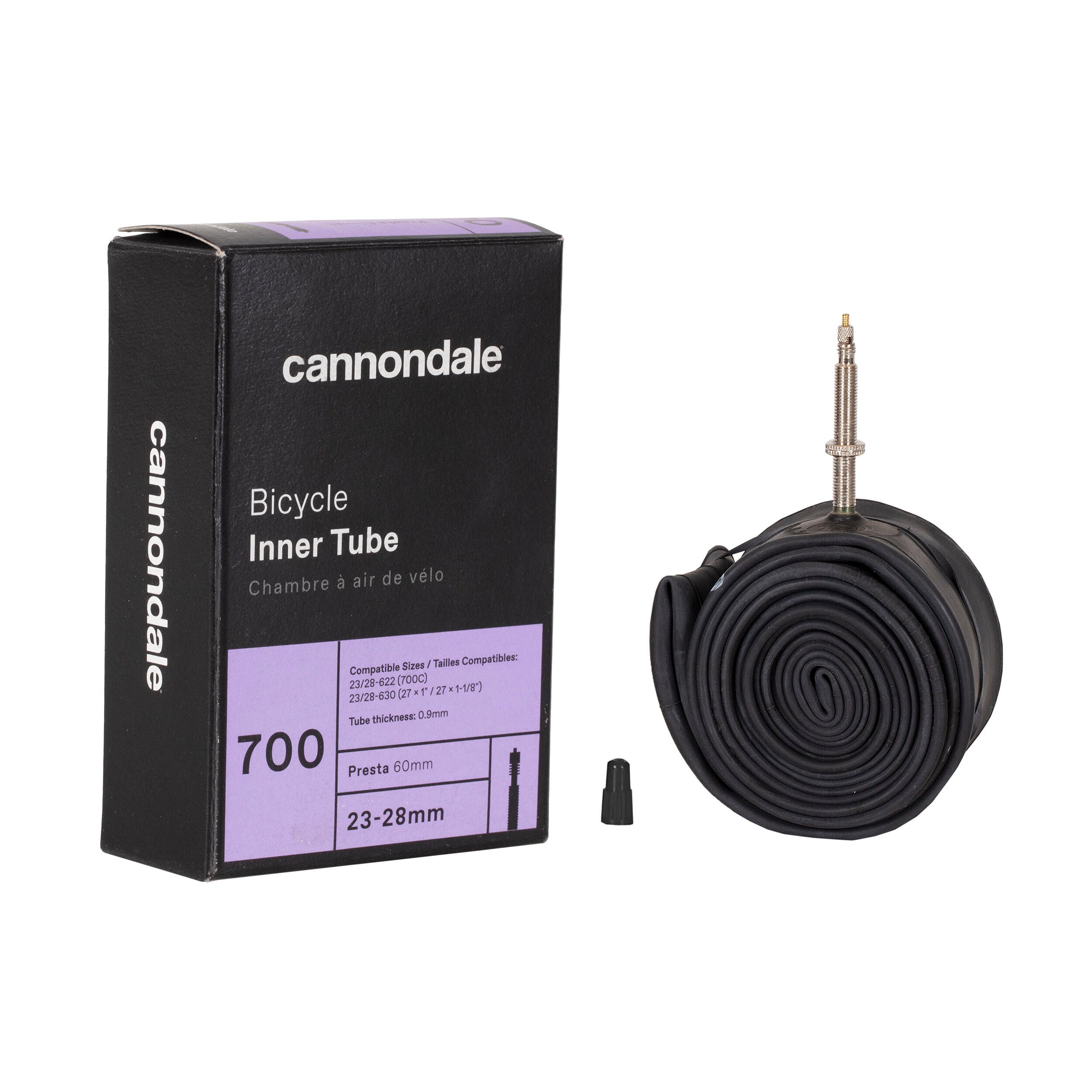 Cannondale 700x23-28 mm kit 50 inner tubes