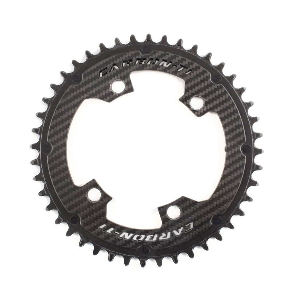Carbon Ti X-Singlecarbon 107 BCD 12S chainring
