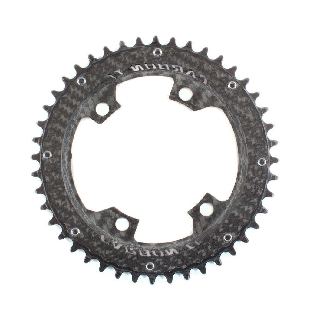 Carbon Ti X-Singlecarbon 107 BCD 12S chainring