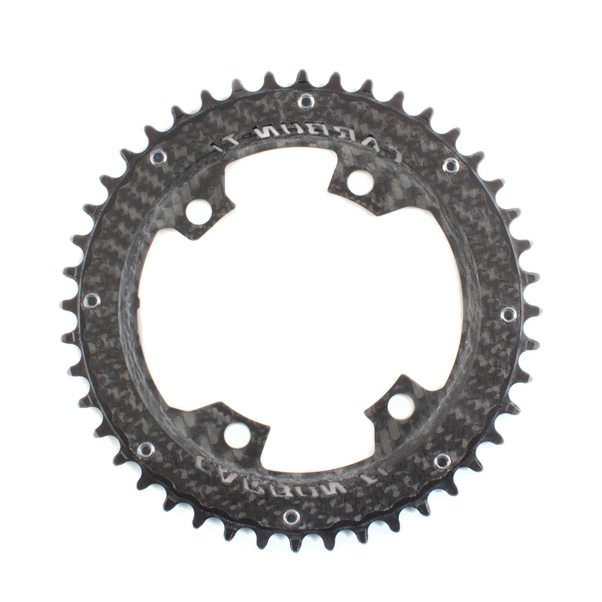 Carbon Ti X-Singlecarbon 107 BCD 12S chainring