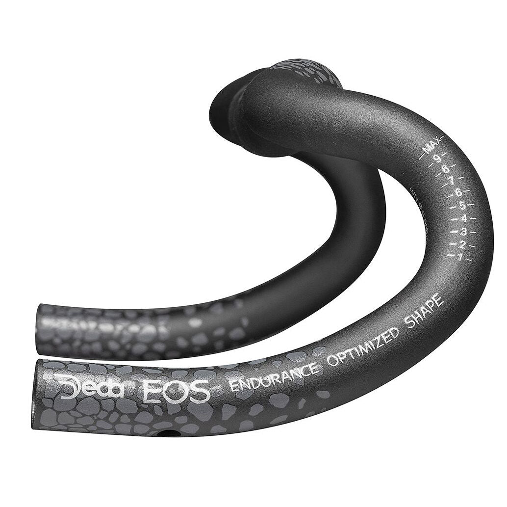 Deda Gera Alloy EOS DCR polish on black handlebar