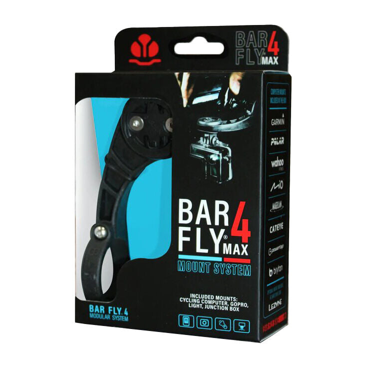 Bar Fly 4 Max out-front handlebar bike mount for Garmin Edge and Forerunner