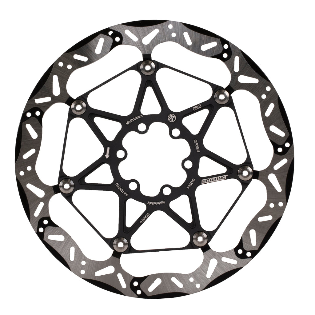 Braking Stage 0 2,2mm 6 bolts floating disc rotor