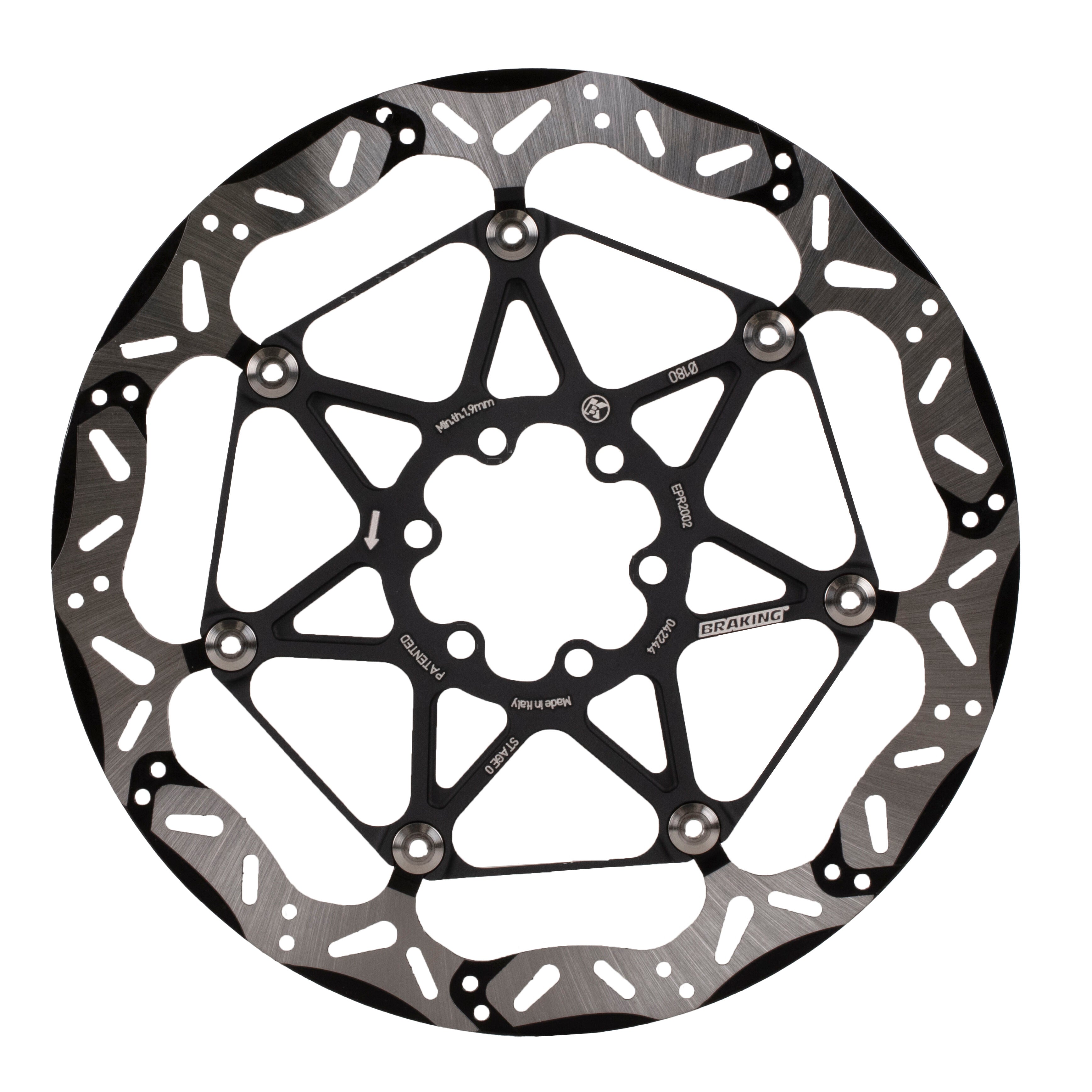Braking Stage 0 2,2mm 6 bolts floating disc rotor
