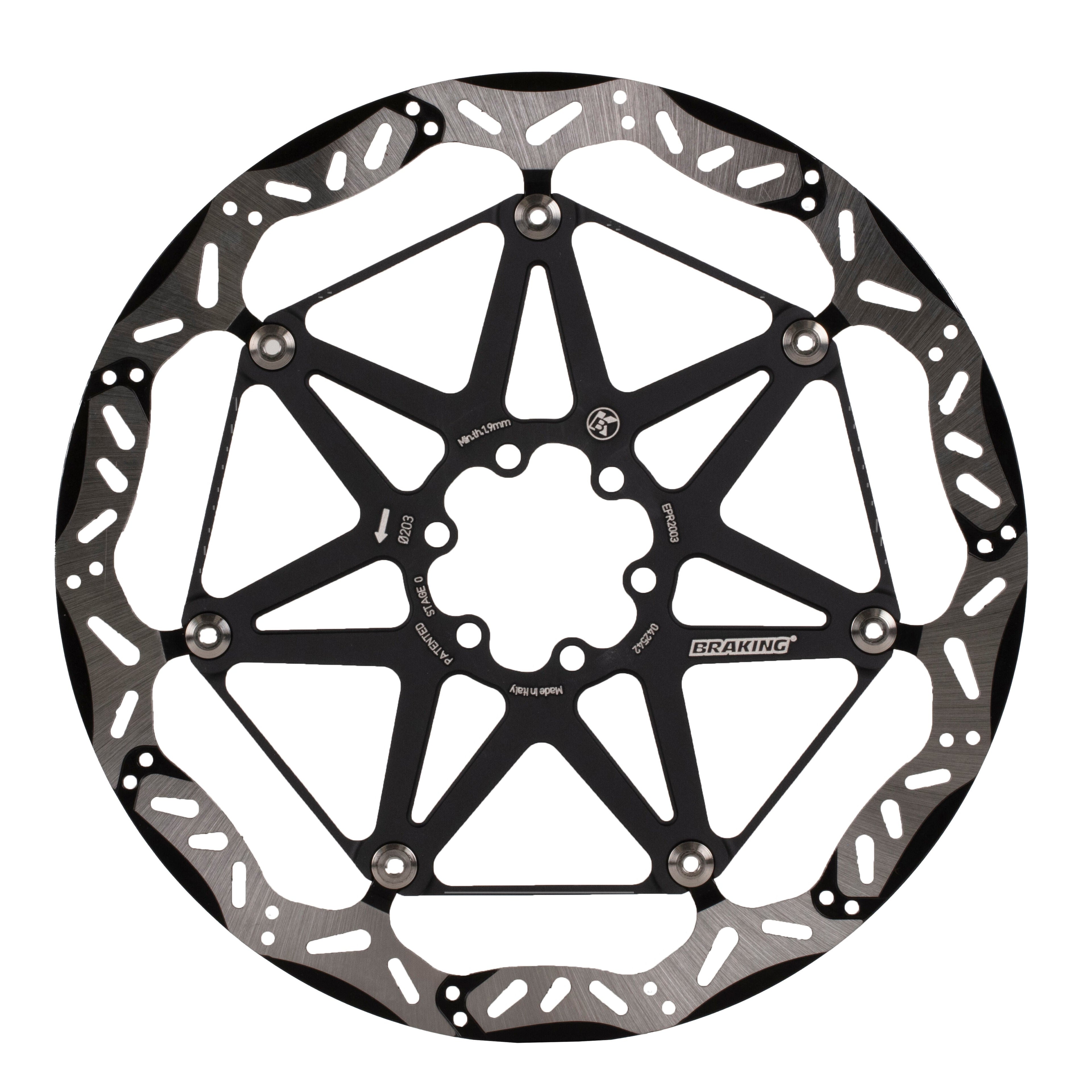 Braking Stage 0 2,2mm 6 bolts floating disc rotor