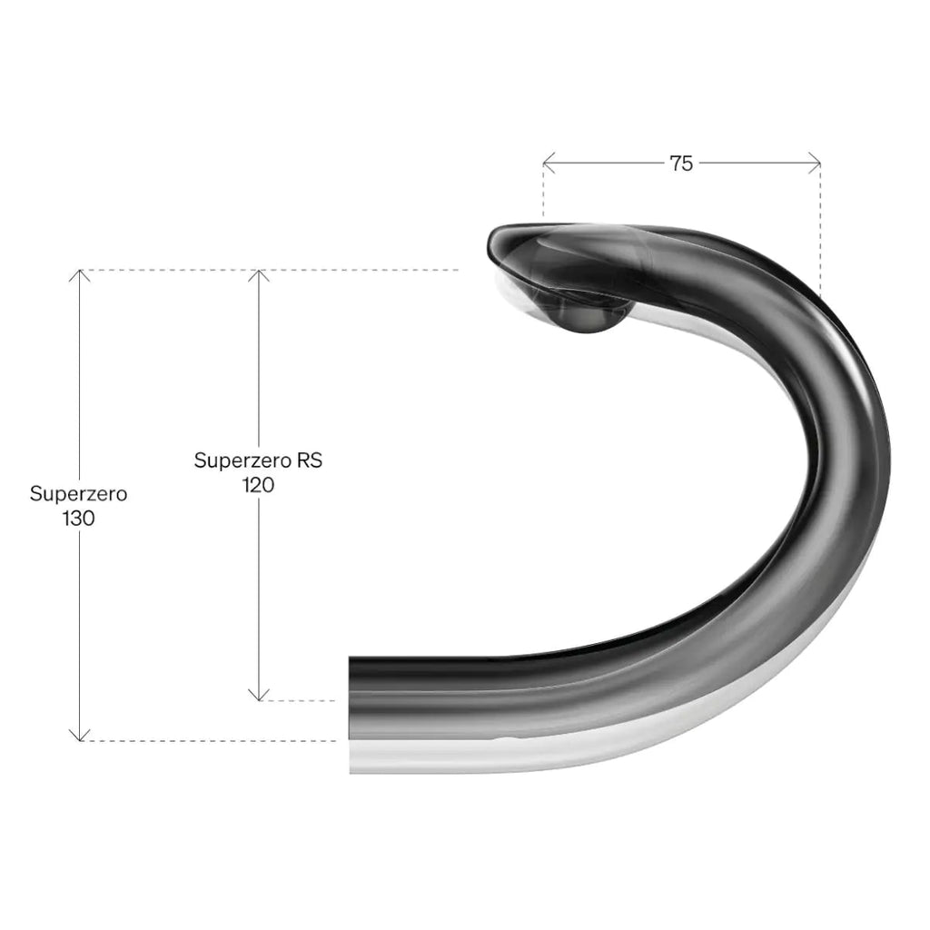 Deda Superzero RS DCR RHM-Evo Carbon handlebar