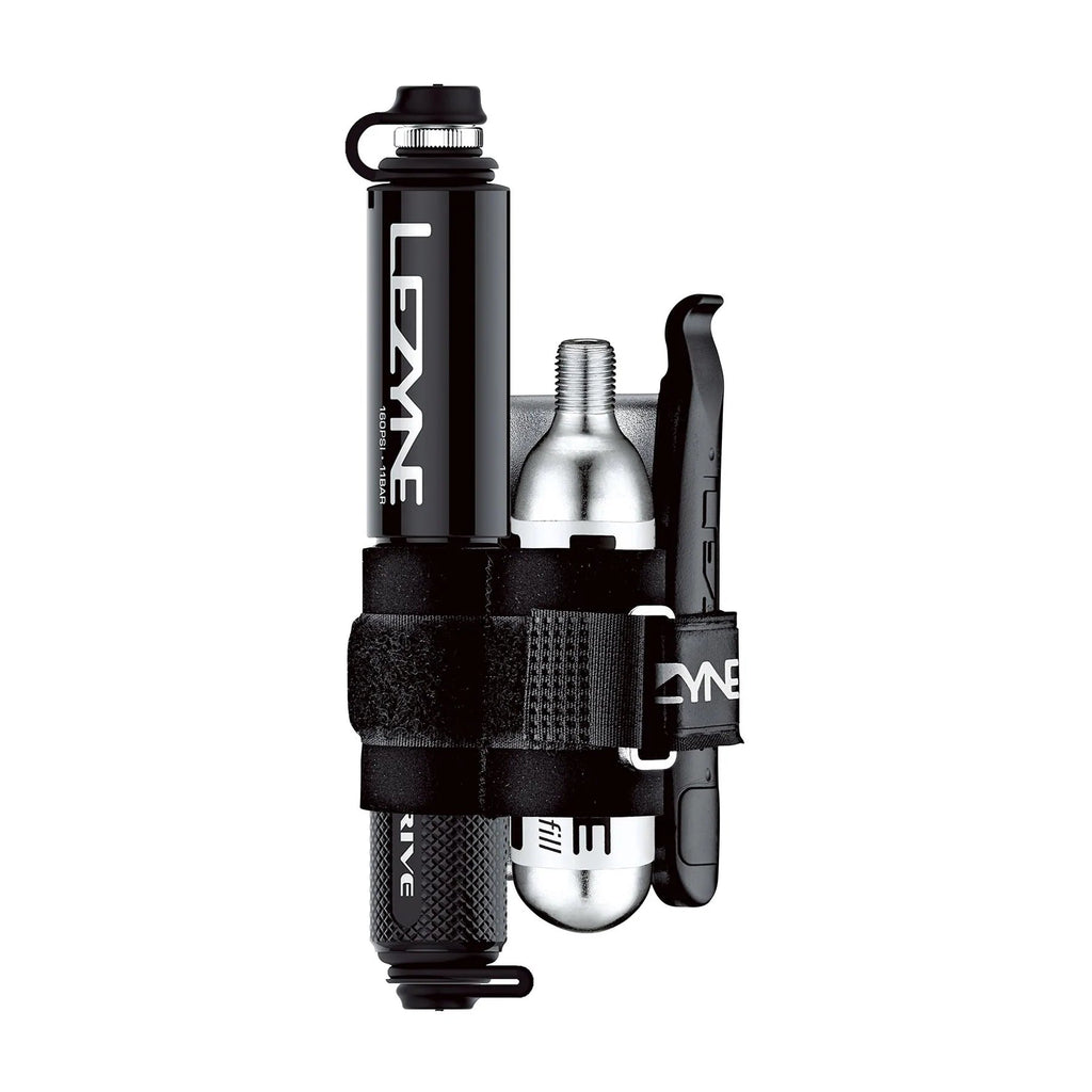 Lezyne Pocket Drive 160 psi Loaded mini pump kit