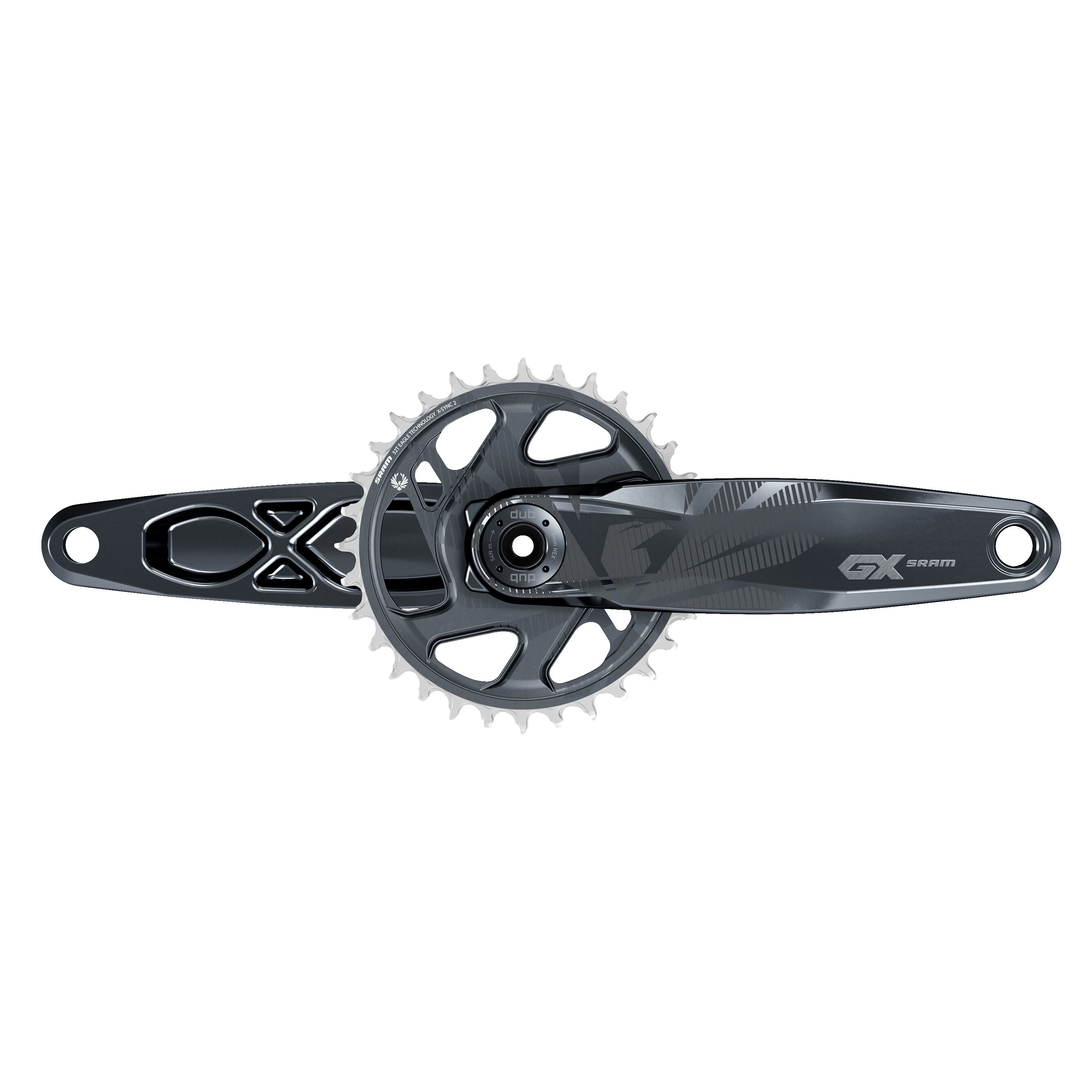 Sram GX Eagle 1x12s standard DUB DM 32t X-sync 2 crankset