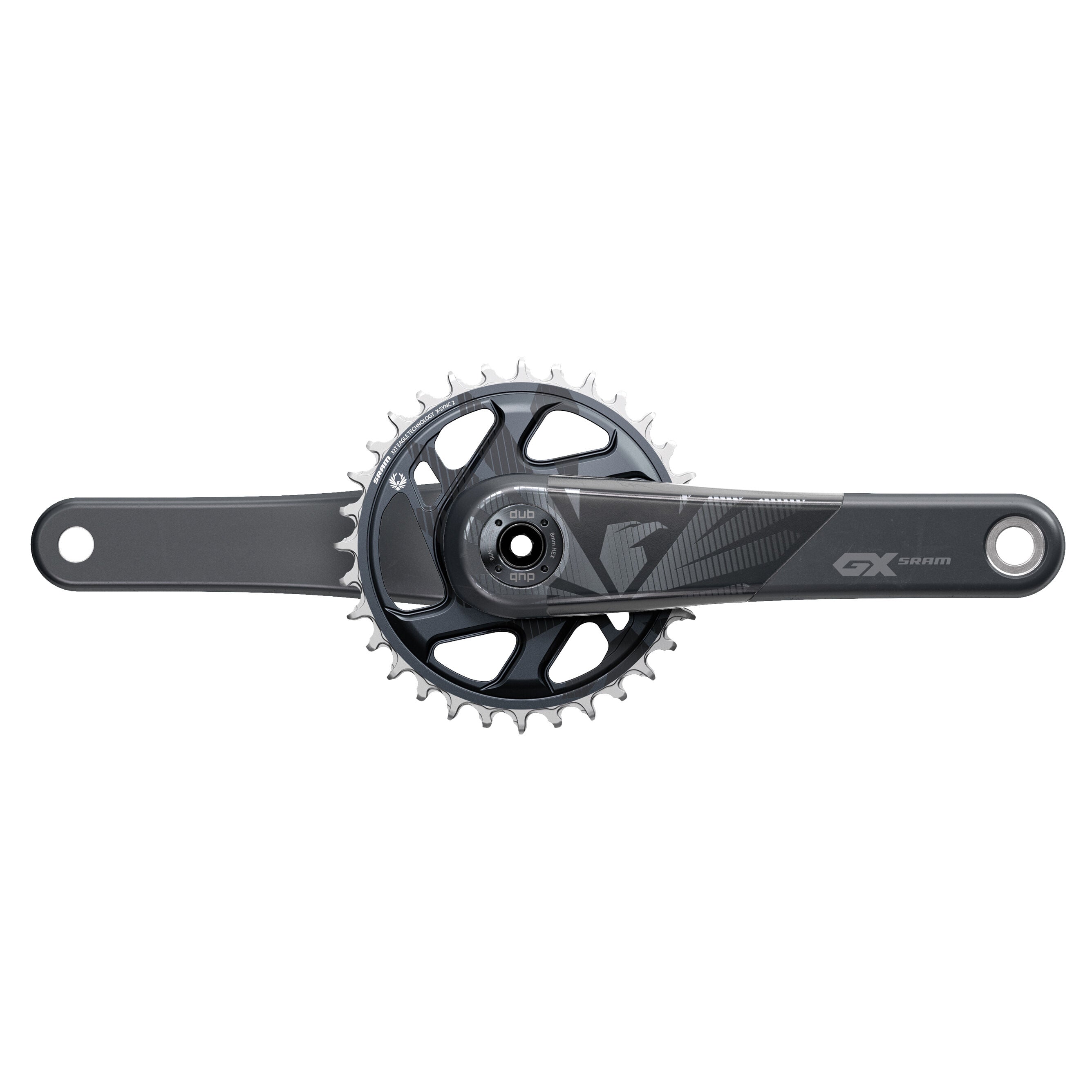 Sram GX Carbon Eagle 1x12s boost dub DM 32t X-Sync 2 lunar crankset