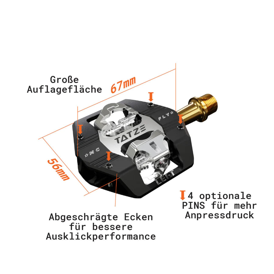 Tatze MC-FLY Titan pedals