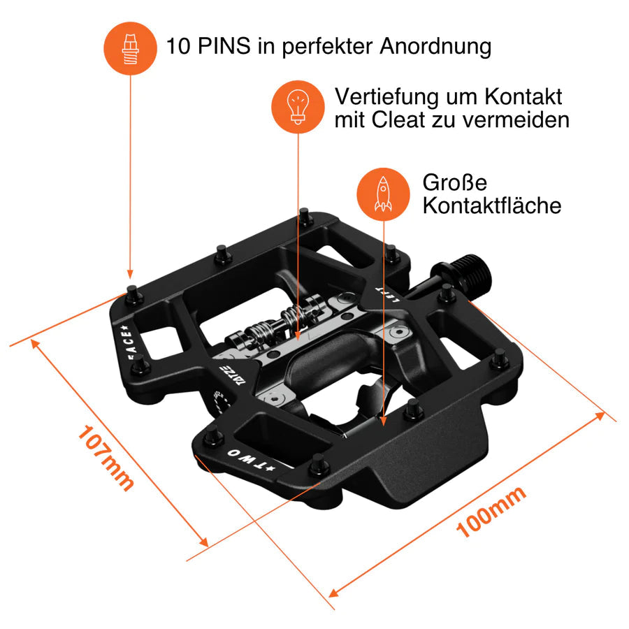 Tatze Two Face pedals