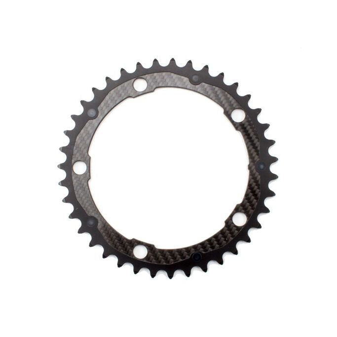 Carbon TI X-Carboring 130 BCD chainring