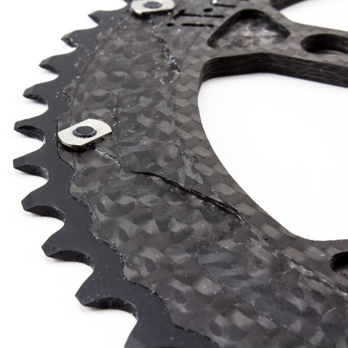 Carbon Ti X-Carboring Evo 130 BCD chainring