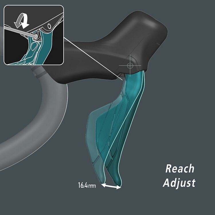 Shimano Dura ACE DI2 ST-R9270 disc hydraulic control lever + BR-R9270 2x12S