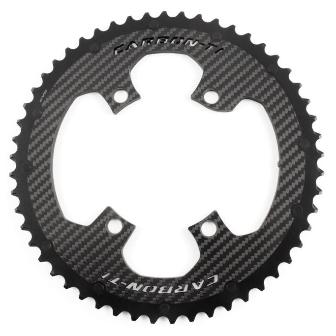 Carbon Ti X-Carboring EVO Shimano Dura Ace R9100 Ultegra R8000 chainring