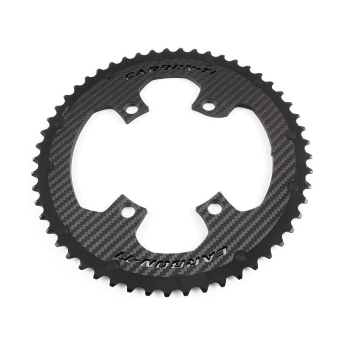 Carbon Ti X-Carboring EVO Shimano Dura Ace R9100 Ultegra R8000 chainring