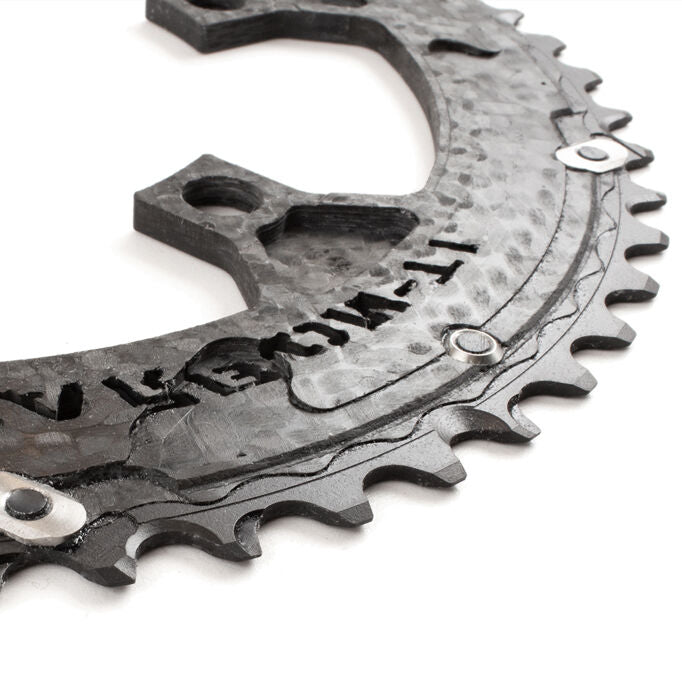 Carbon Ti X-Carboring EVO Shimano Dura Ace R9100 Ultegra R8000 chainring