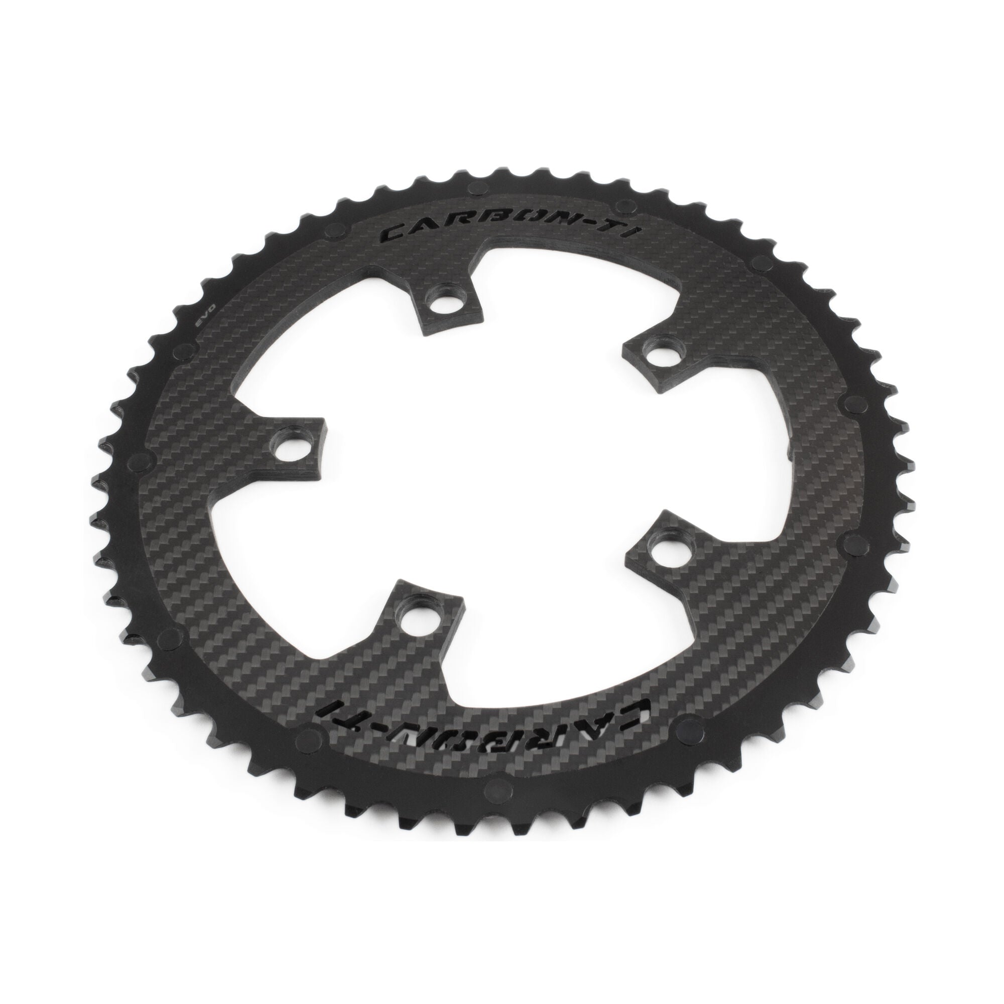 Carbon Ti X-Carboring EVO 53 x 110 (5 arms) chainring