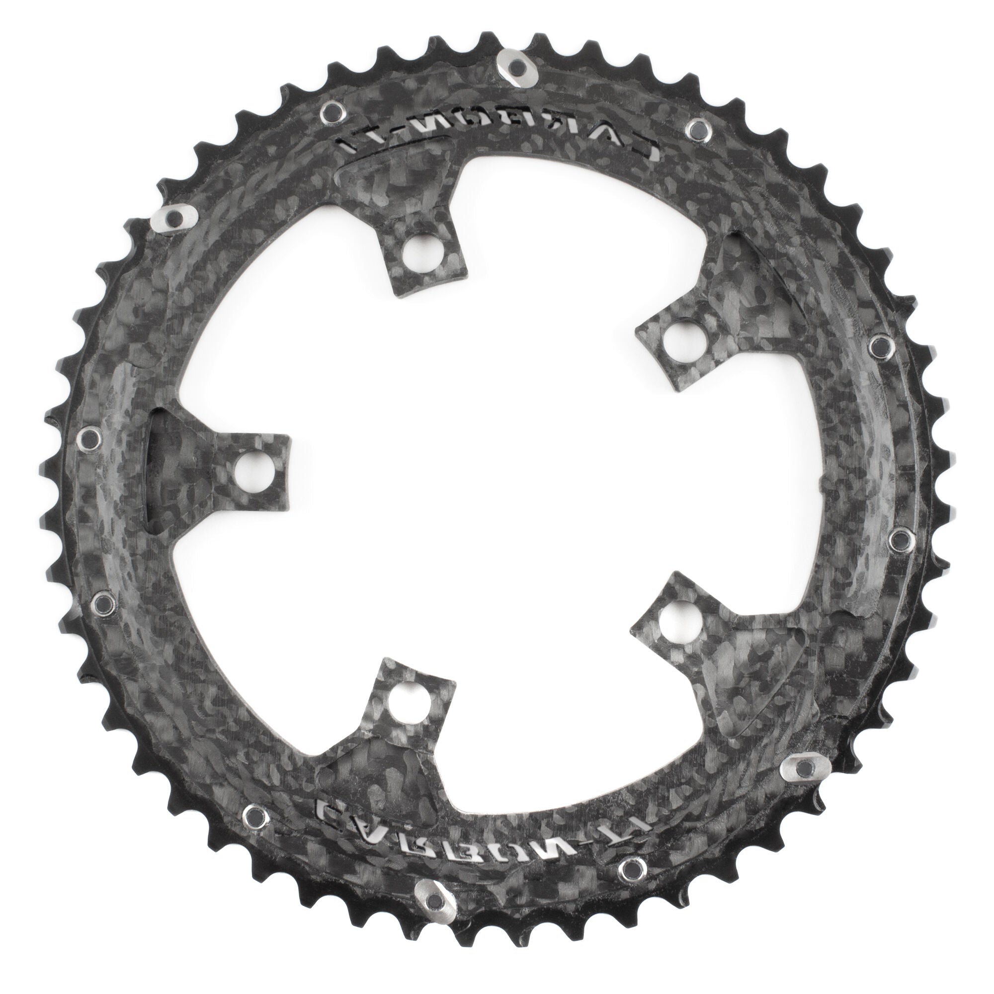 Carbon Ti X-Carboring EVO 53 x 110 (5 arms) chainring