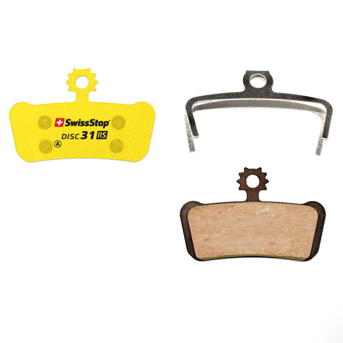 Swiss Stop Disc 31 RS Sram Guide Avid X0 Trail organic disc brake pads