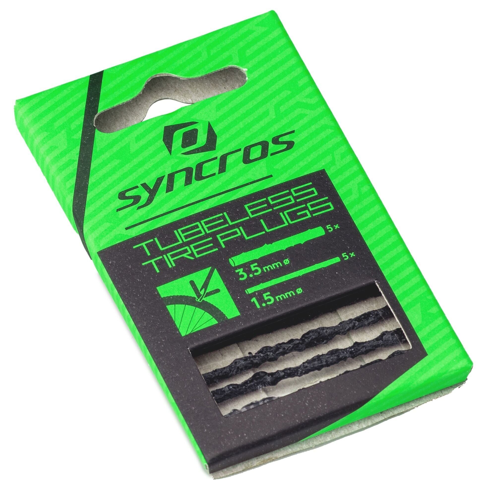 Syncros tubeless rubber plugs