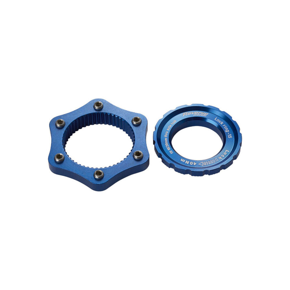 Reverse Components disc brake adapter from Center Lock to 6 bolts