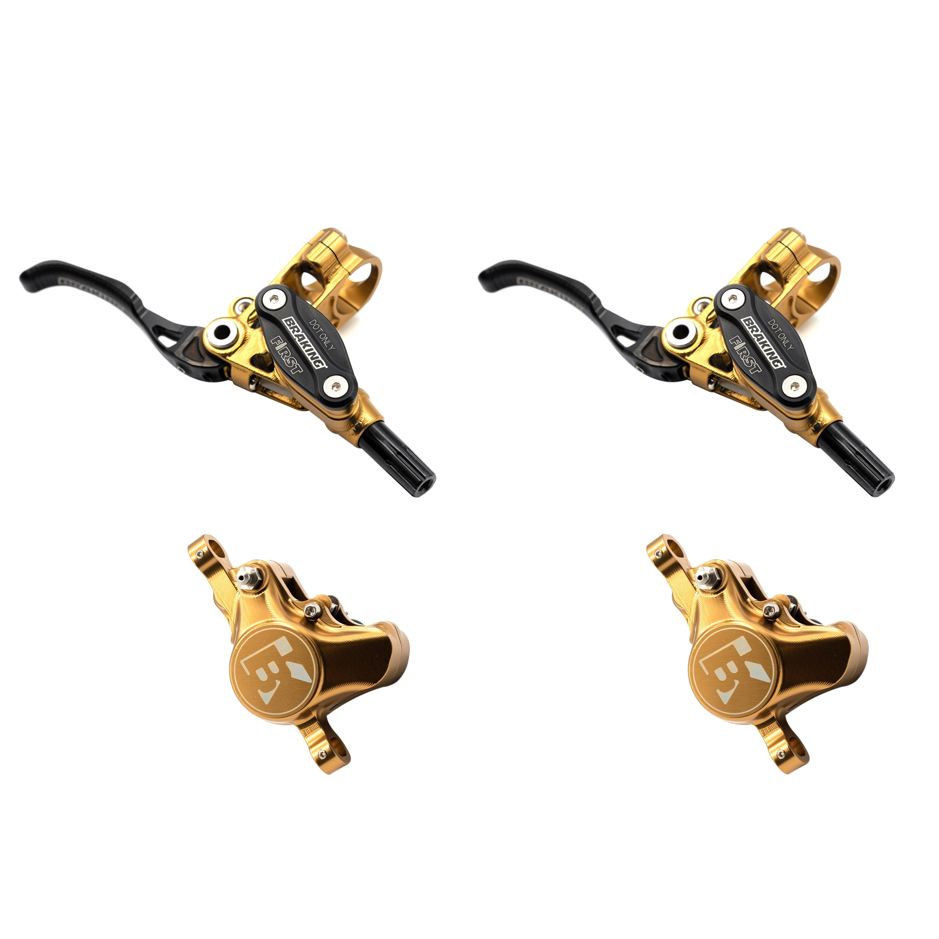 Braking F.I.R.S.T. Steel Braided Kevlar Hose disc brake set