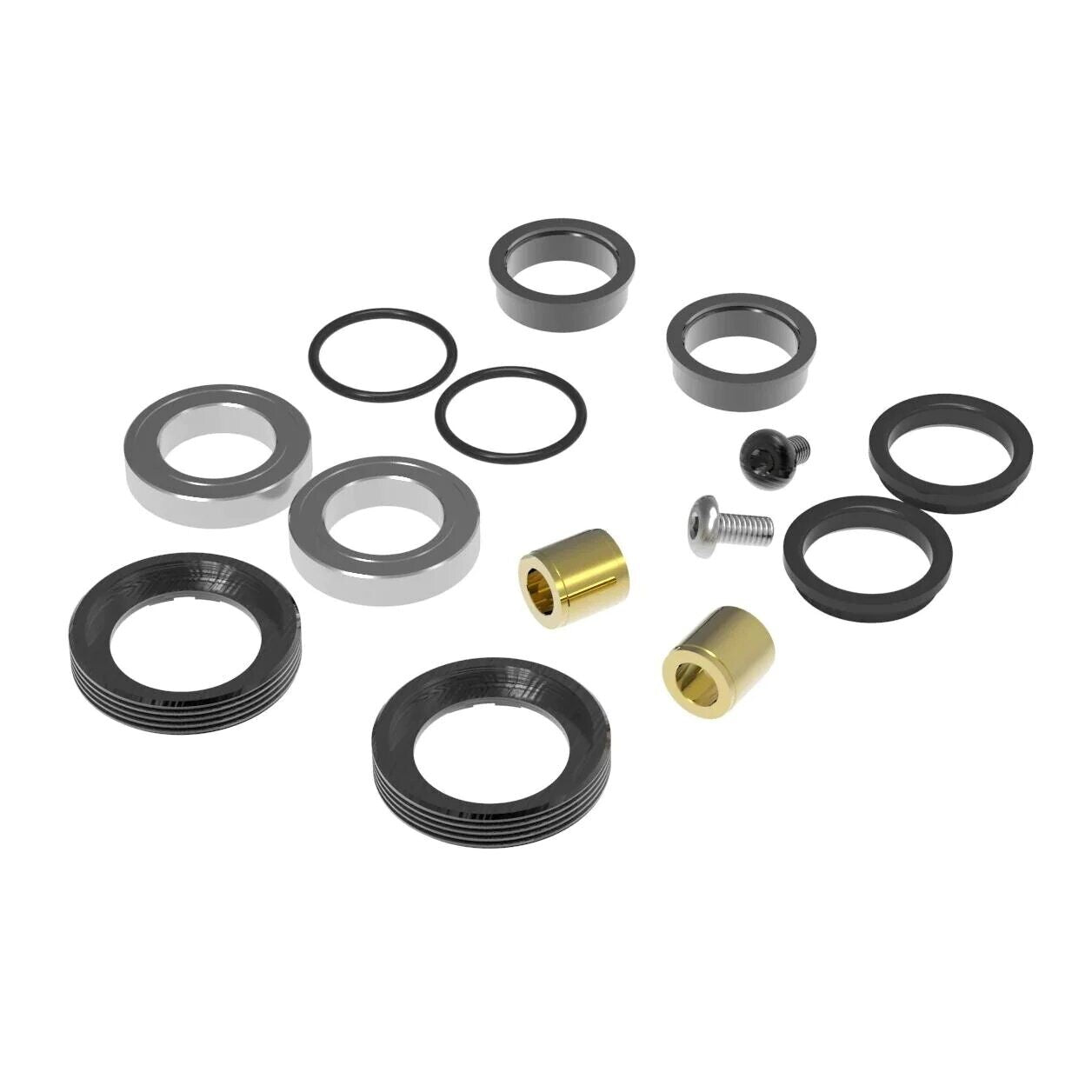 OneUp Components aluminum pedal bearing rebuild kit