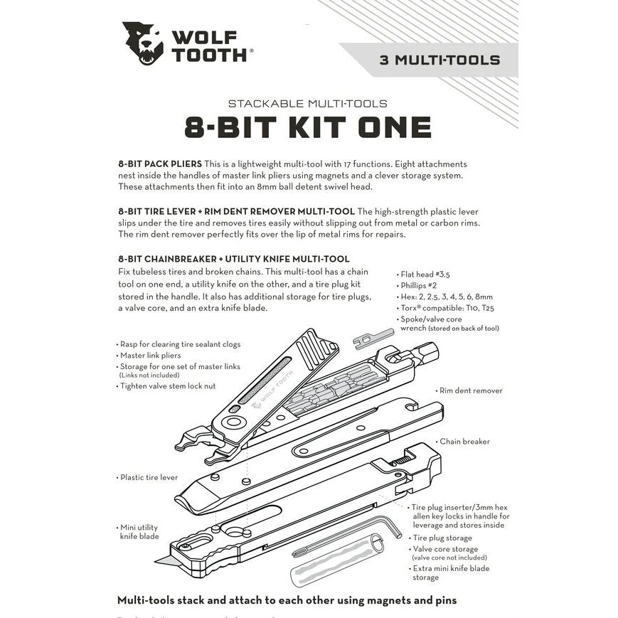 Wolf Tooth Components 8 Bit Kit One folding tool