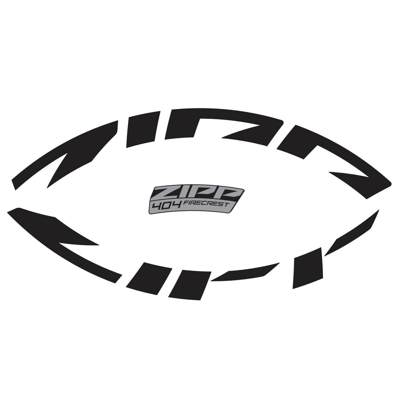Zipp 404 disc and rim decals kit