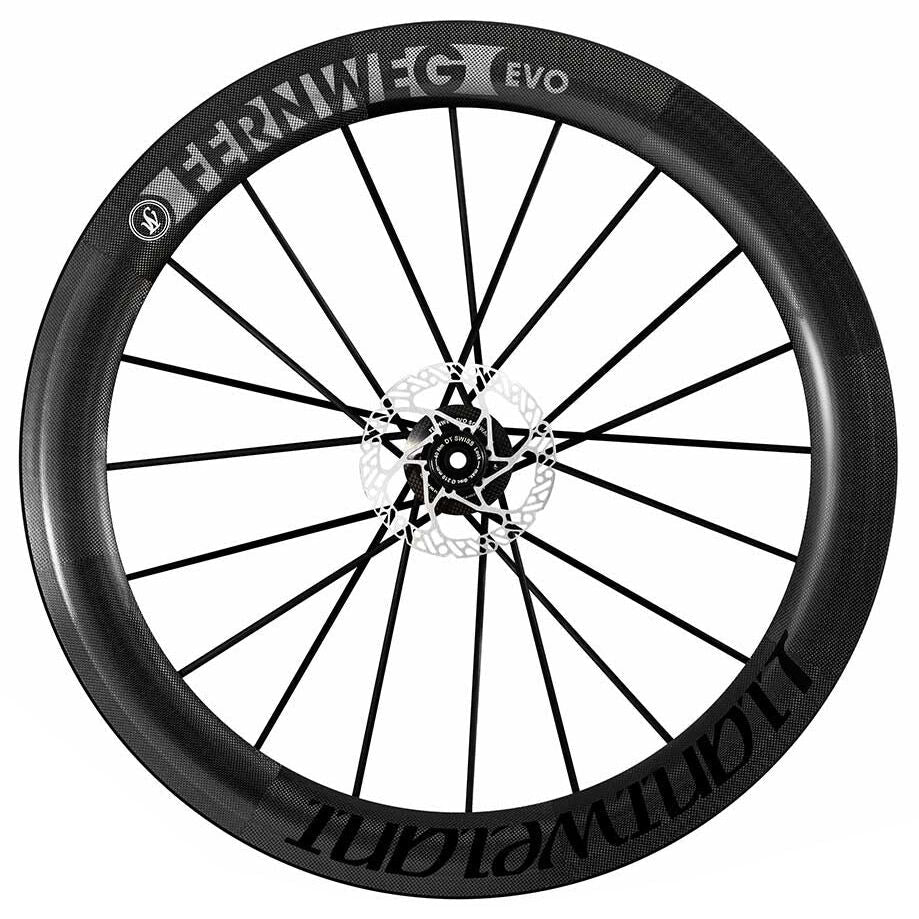 Lightweight Fernweg EVO 63 Schwarz ED Carbon tubeless Disc rear wheel