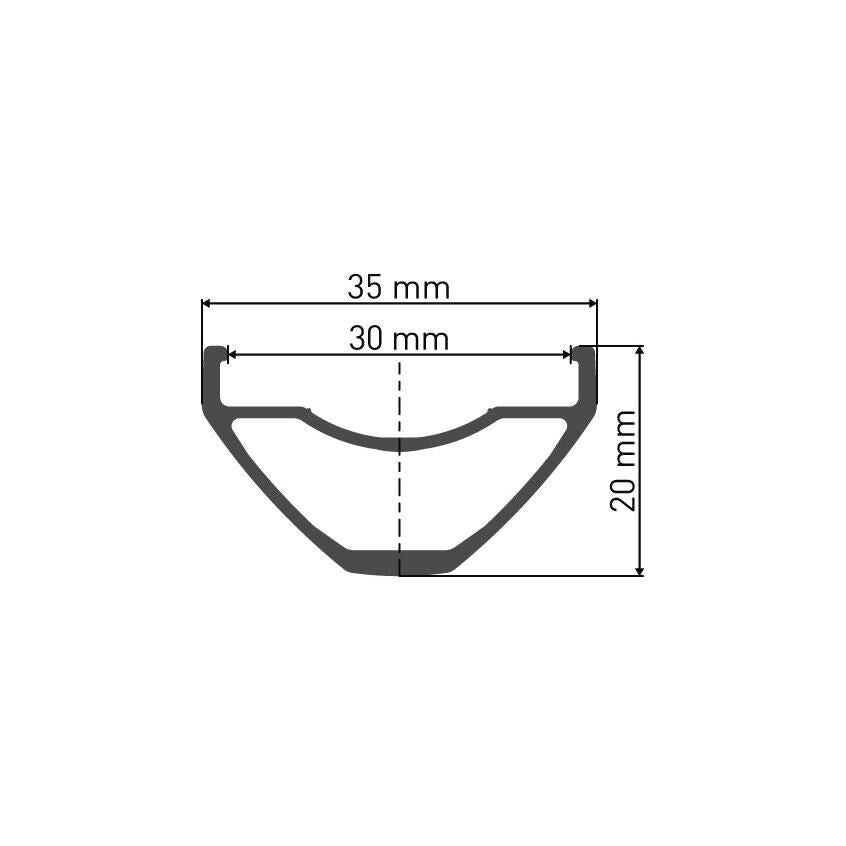 DT Swiss H 1900 Spline 29" Disc Center Lock Boost rear wheel