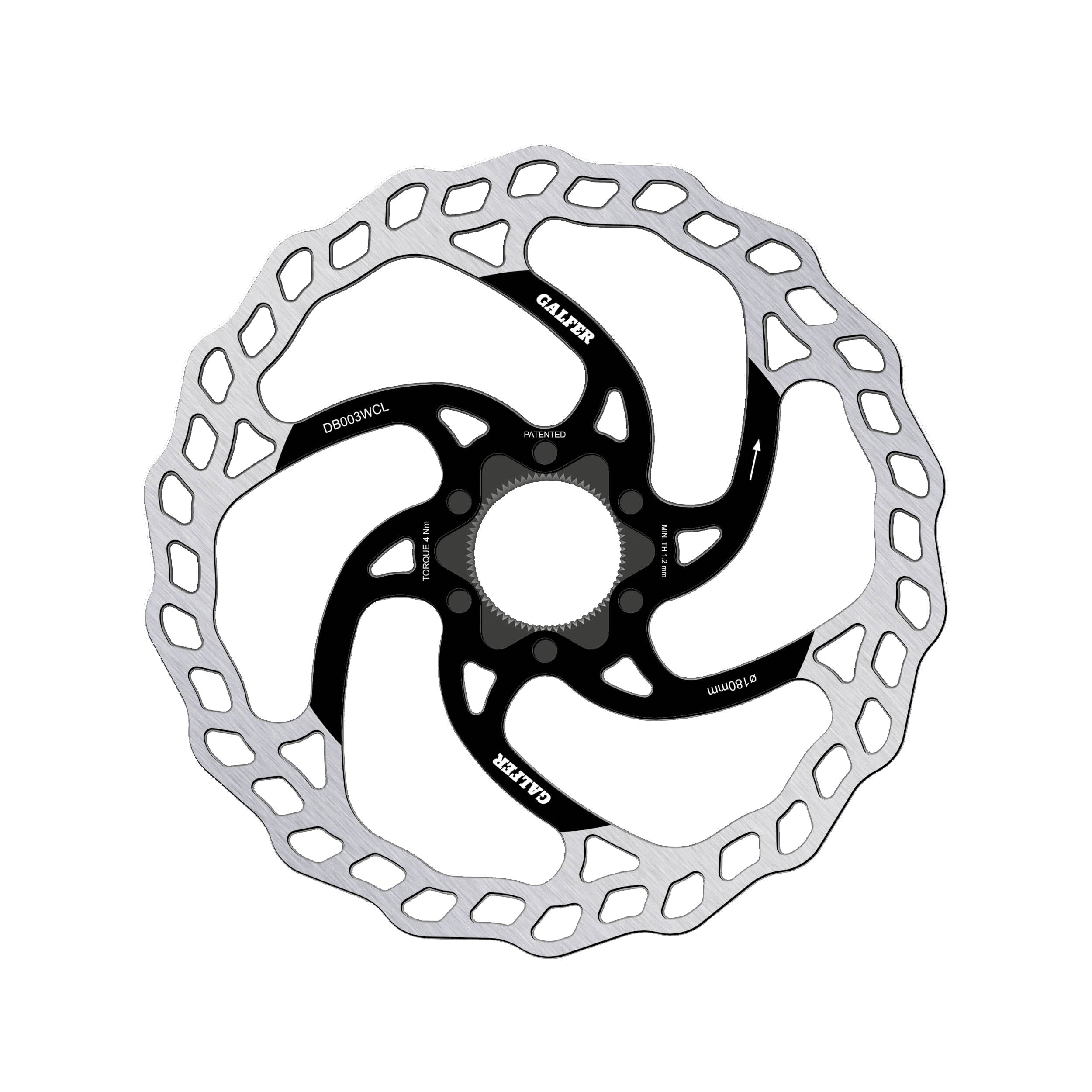 Galfer MTB Wave Centerlock 1,8 mm disc rotor