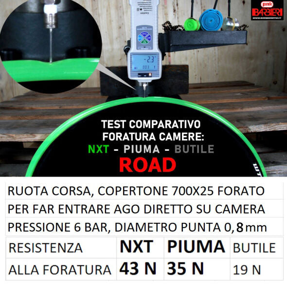 Barbieri NXT Piuma Road 700 tube