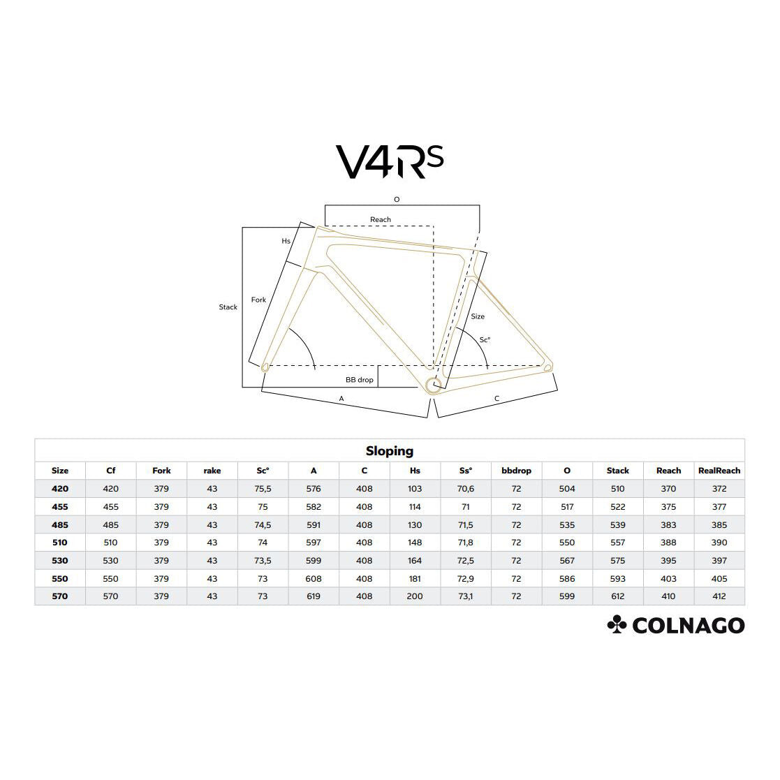 Colnago V4Rs Shimano Dura Ace 9270 + Vision SC45 2025