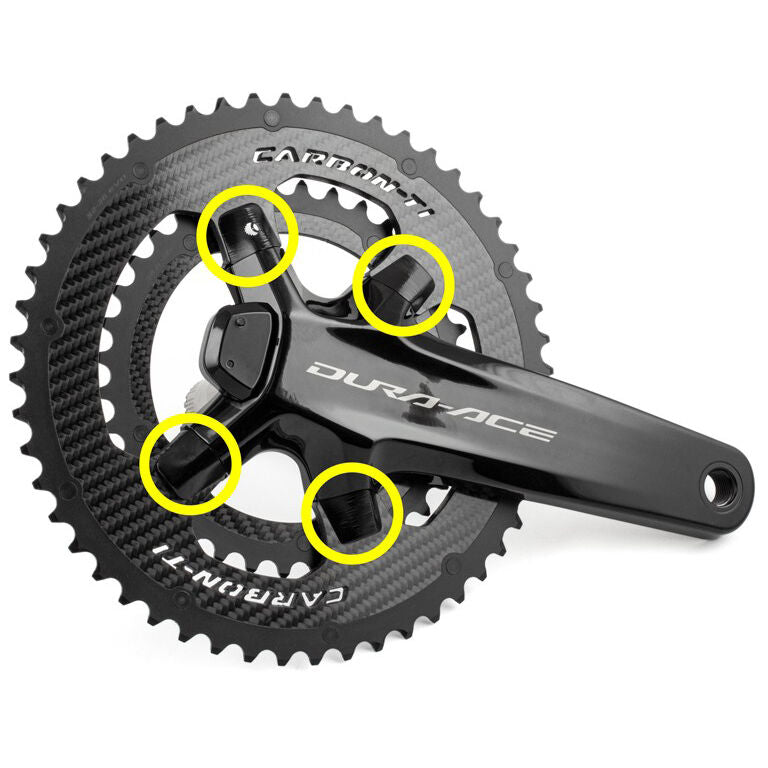 Carbon Ti X-Cover Shimano Dura Ace 9200 bolts and covers kit