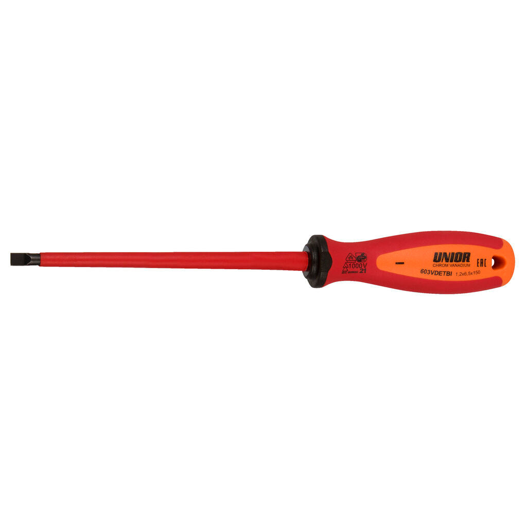 Unior 605TBI flat-blade screwdriver