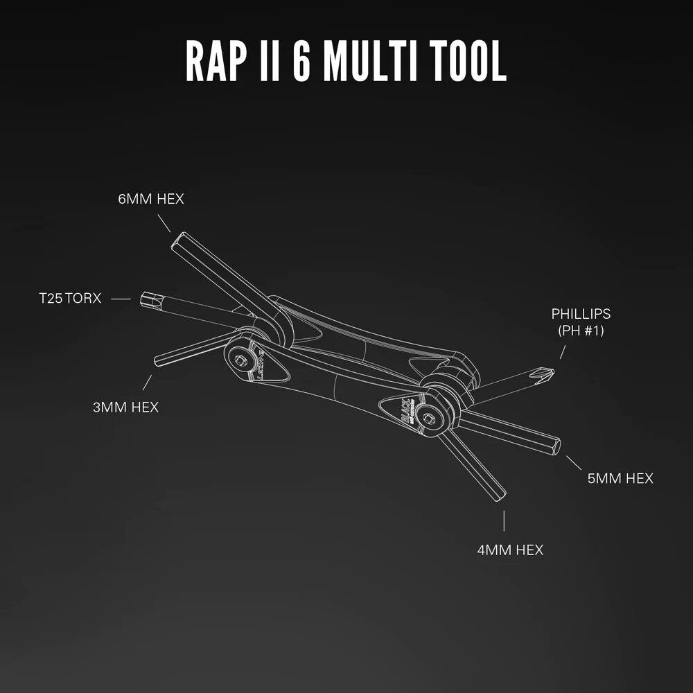 Lezyne Rap II 12 folding tool