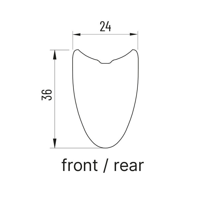 Miche Supertype 336T DX Tubular wheels