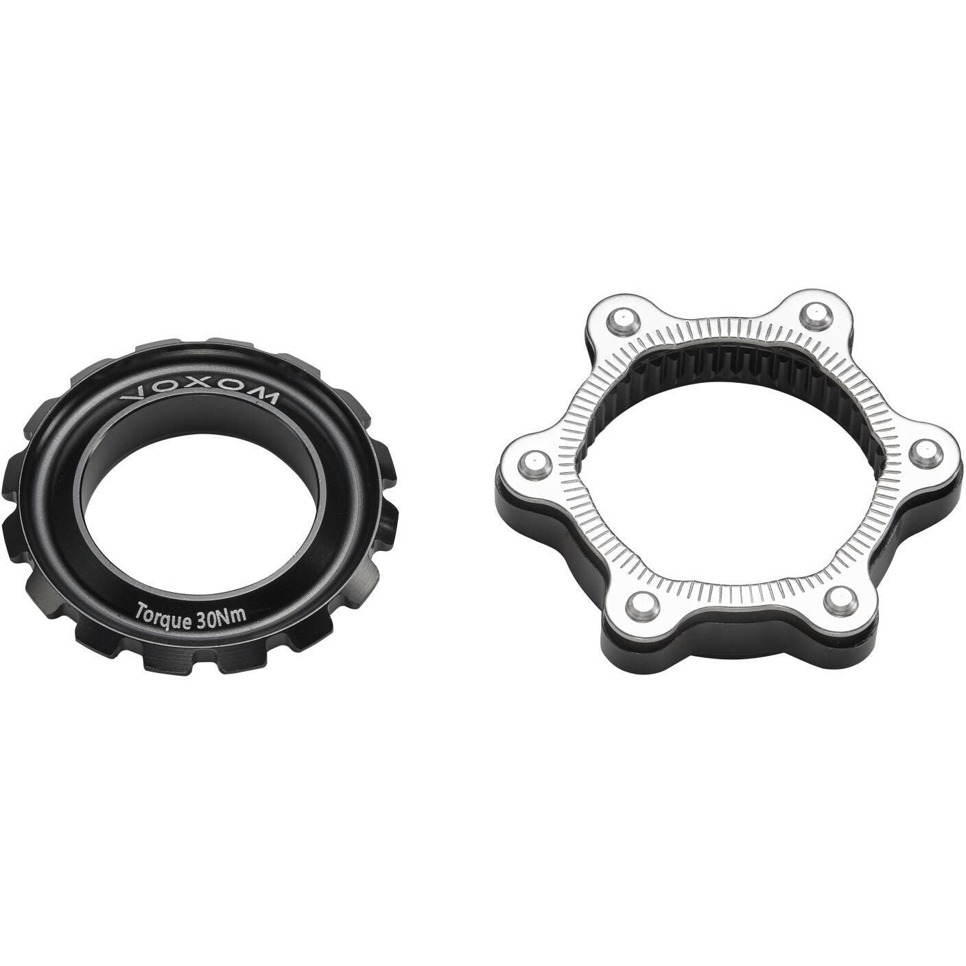 Voxom disc brake adapter from Center Lock to 6 bolts