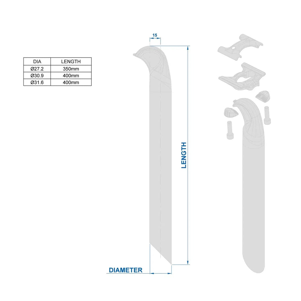 Ritchey Superlogic Carbon UD SB15 seatpost