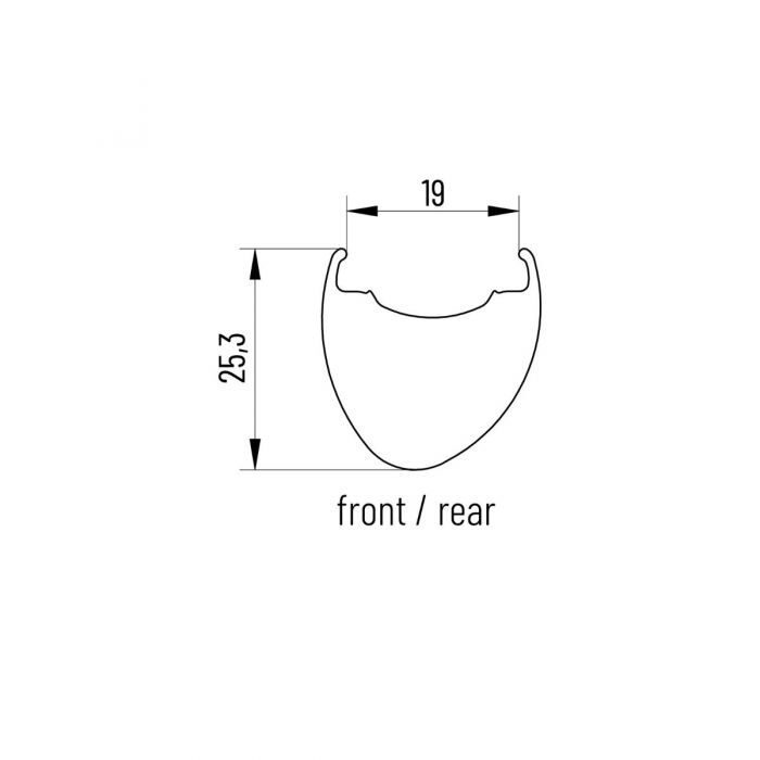 Miche Reflex DX Axy Tubeless Ready wheelset