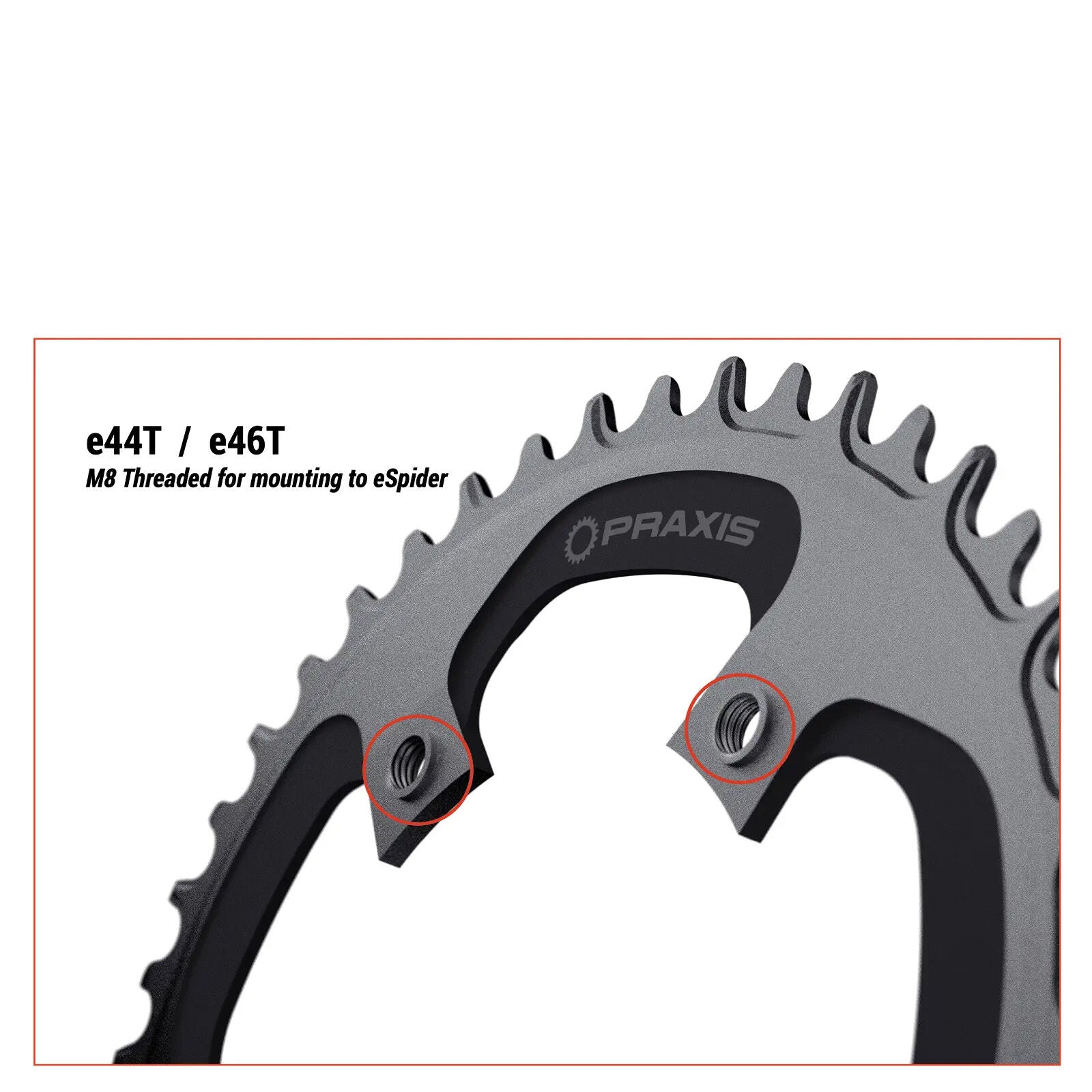 Praxis 110BCD Wave Tech chainring