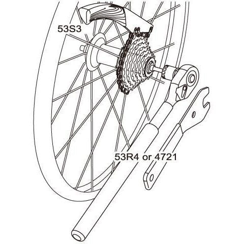 Ice Toolz K5 lock ring tool for Shimano
