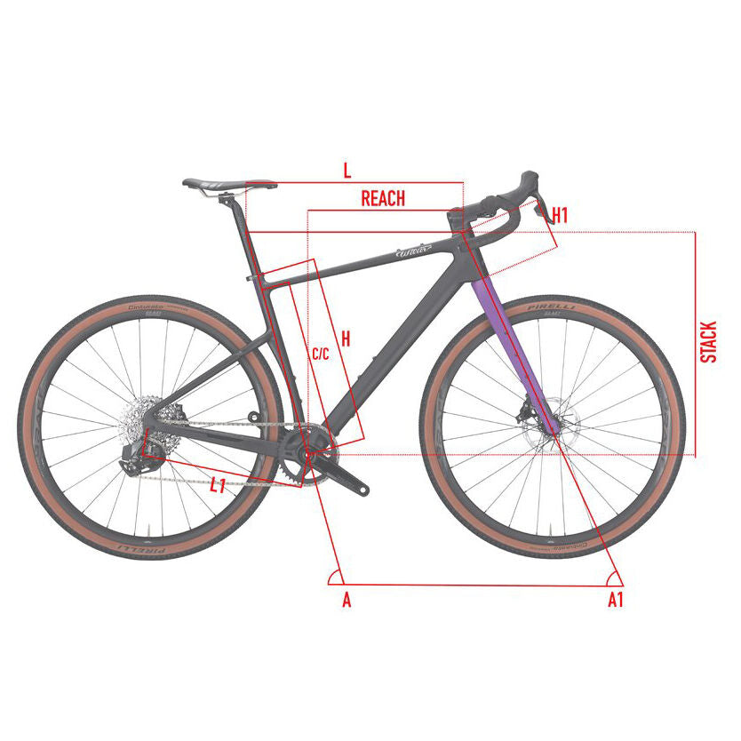 Wilier Triestina Adlar Shimano GRX 12V + Miche Graff XL