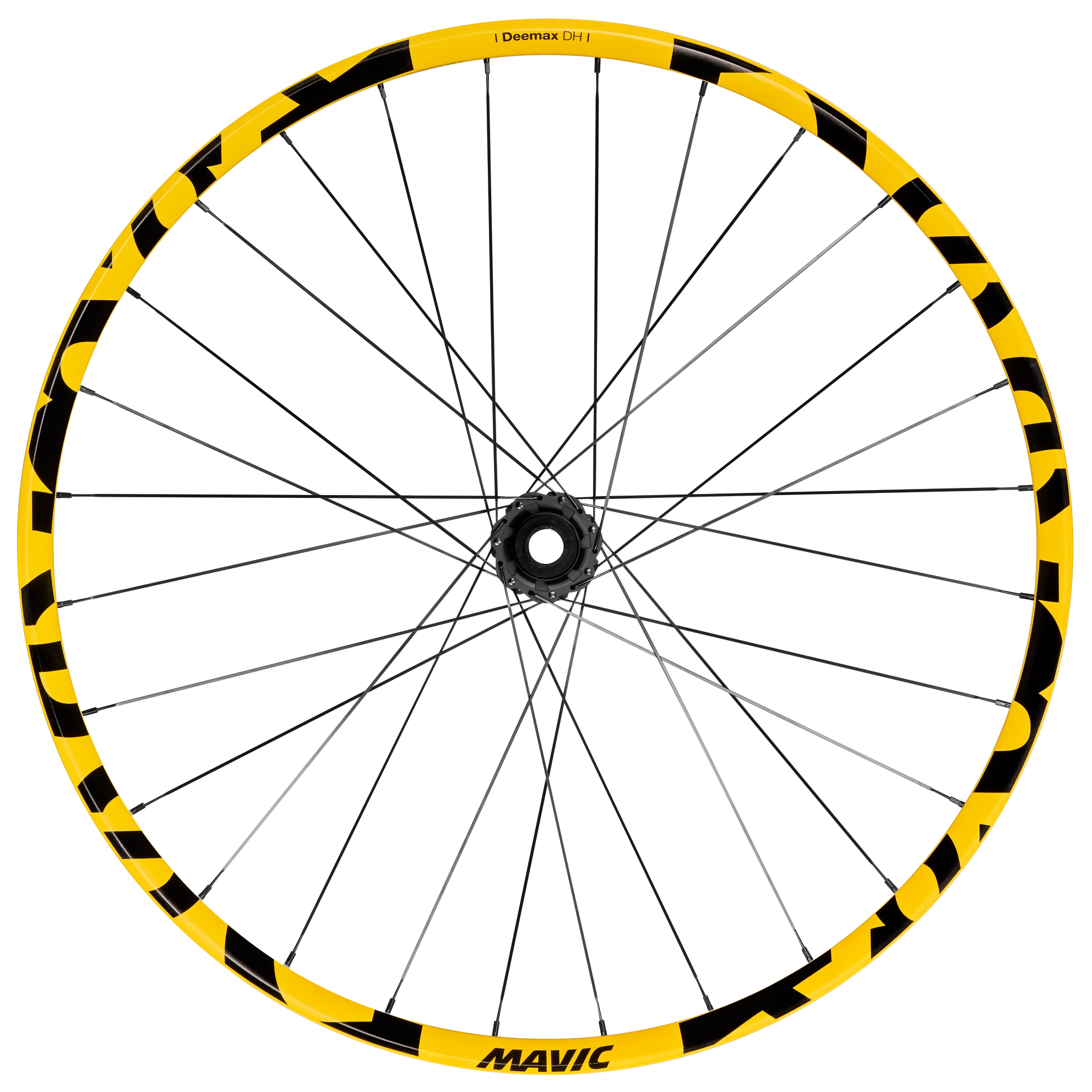 Mavic Deemax DH yellow 27,5" Boost 6 bolts rear wheel