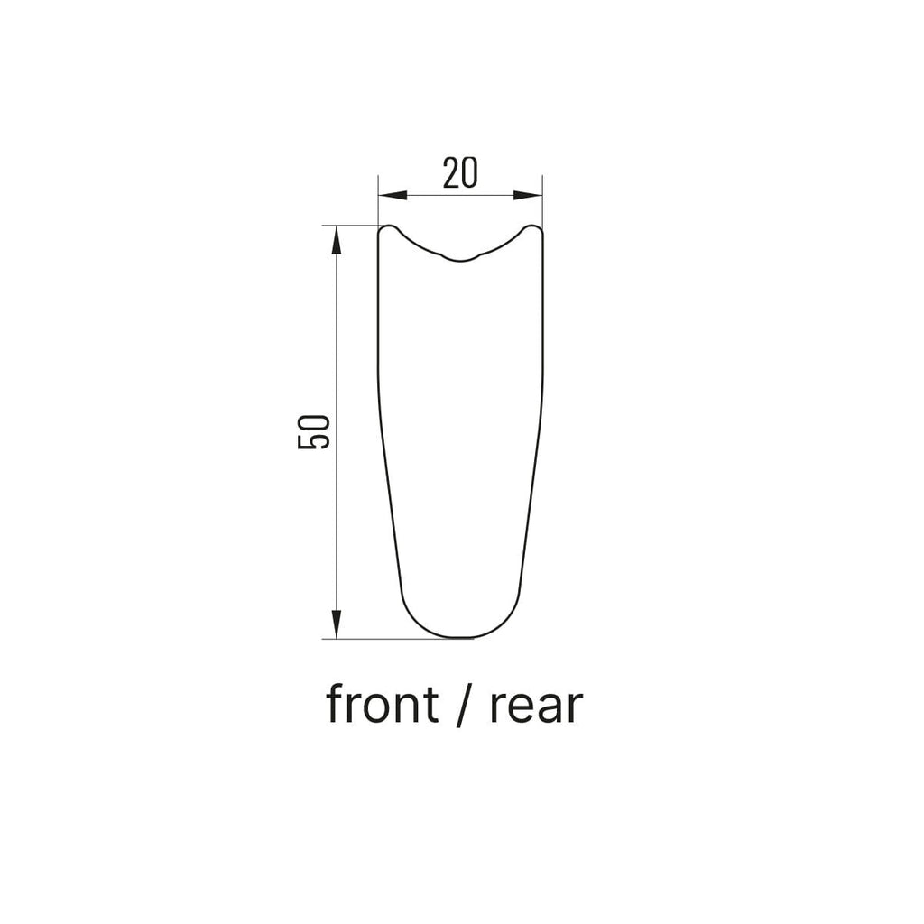 Miche Supertype SPX5 front wheel