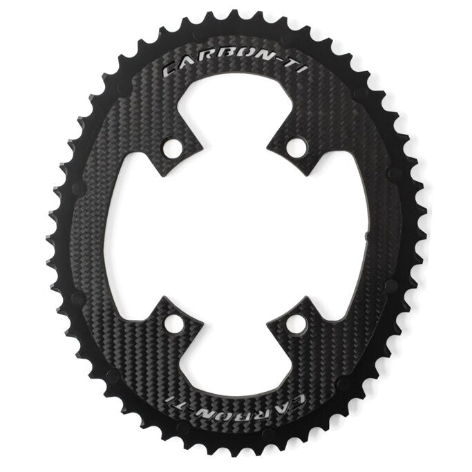 Carbon Ti X-Carbocam EVO 4x110 chainring