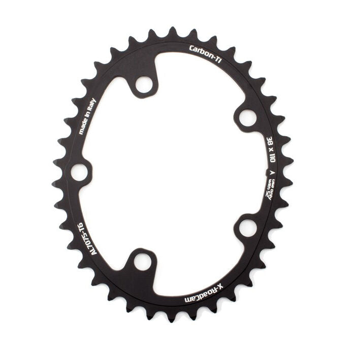 Carbon Ti X-RoadCam EVO 5x110 chainring